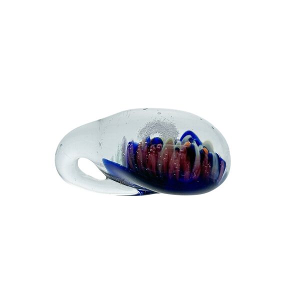 Vintage Handcrafted Glass Teardrop Pendant - Picture 2 of 8
